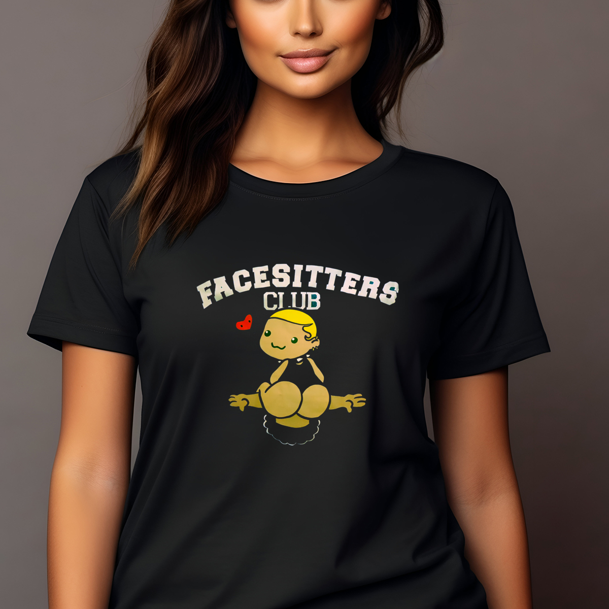 Facesitters Club Butt Shirt