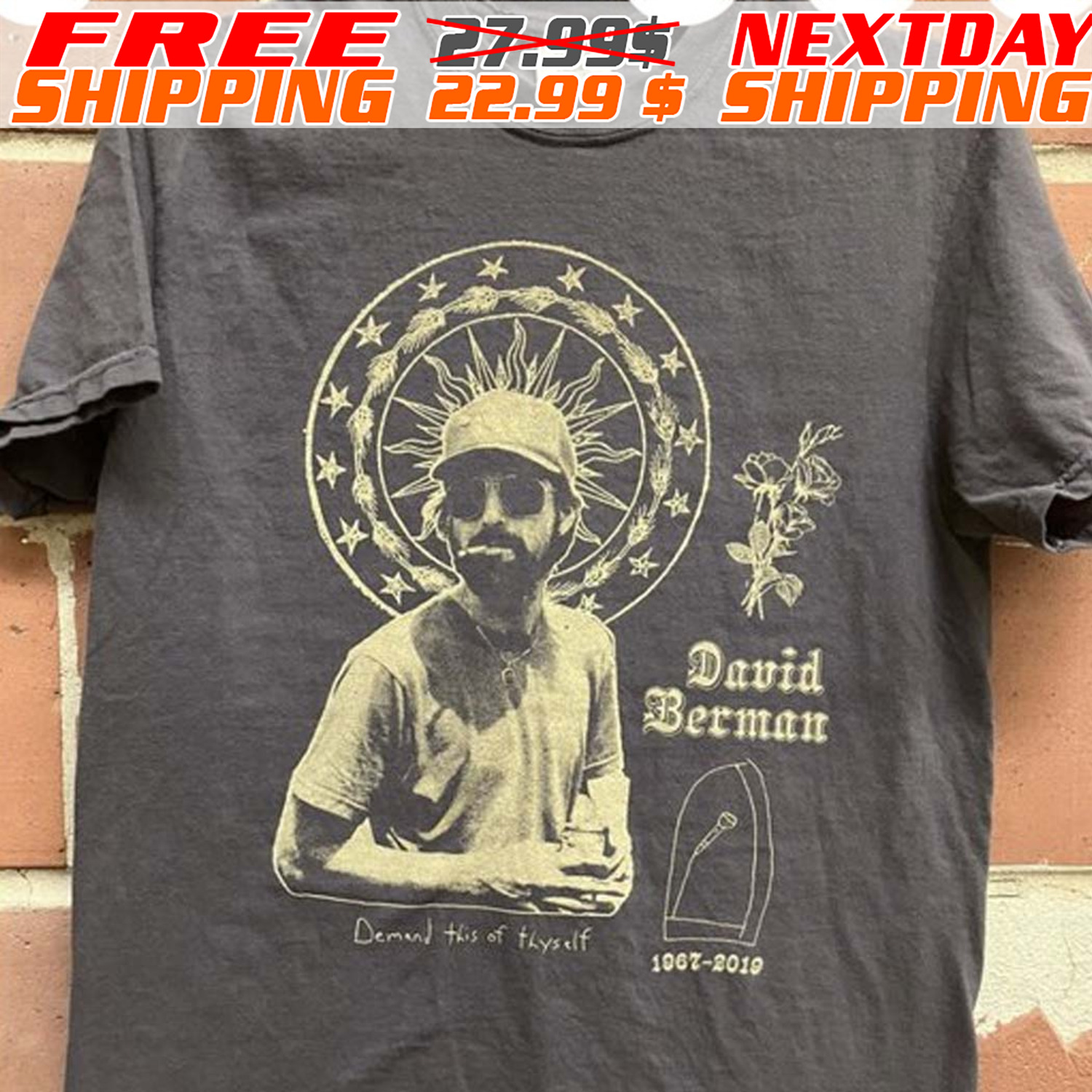 David Berman Musician Singer Poets Painter Shirt