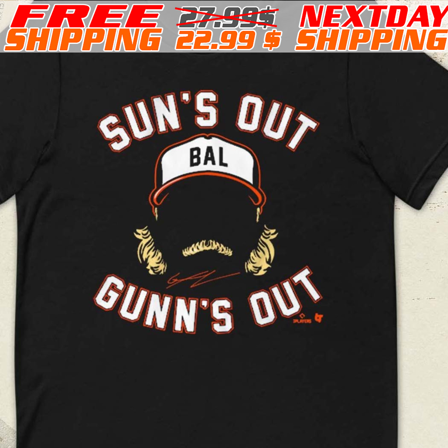 Gunnar Henderson Sun’s Out Gunn’s Out Shirt