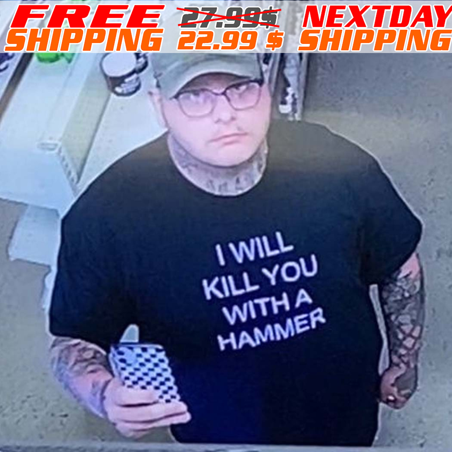I Will Kill You With A Hammer Shirt