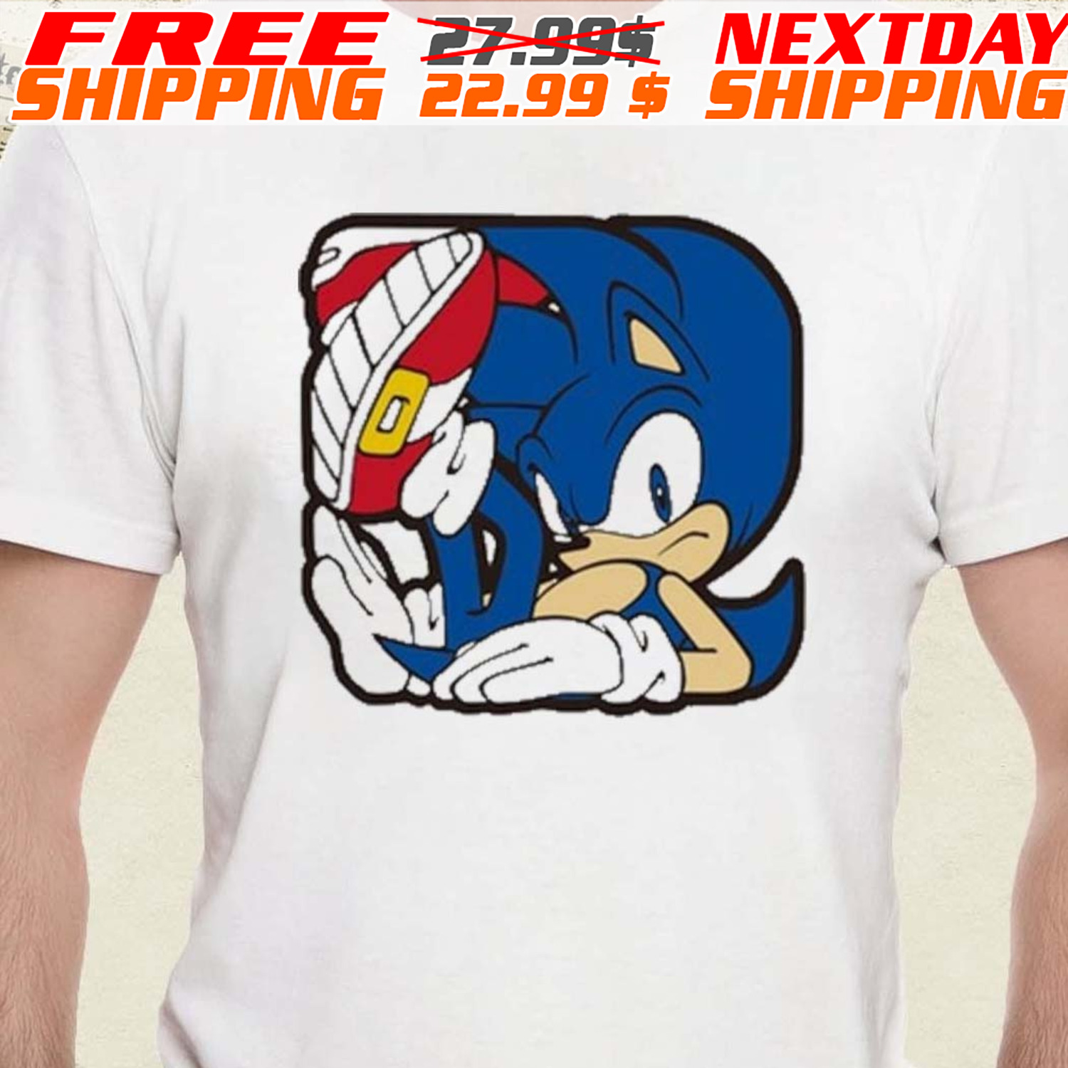 Sonic Stuck In A Box Shirt