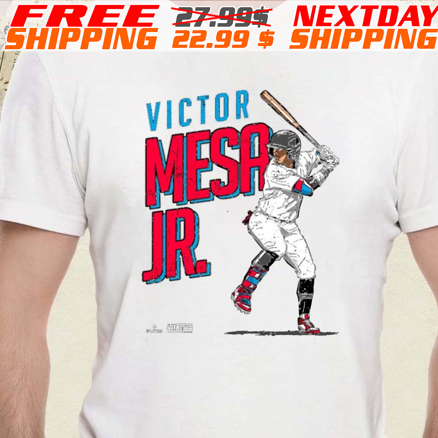 Victor Mesa Jr Miami Hurricanes Player Shape Shirt