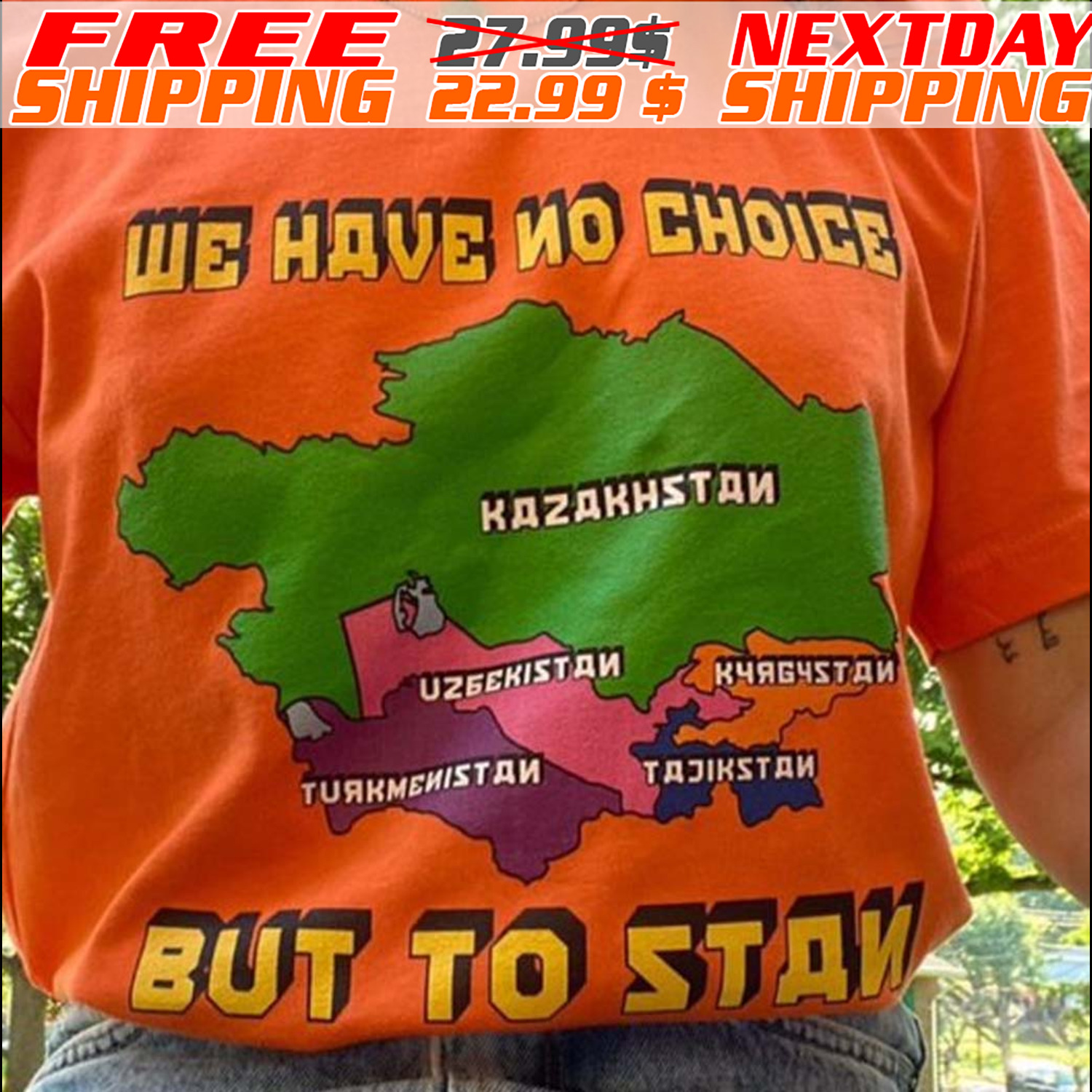 We Have No Choice But To Stan Maps Shirt