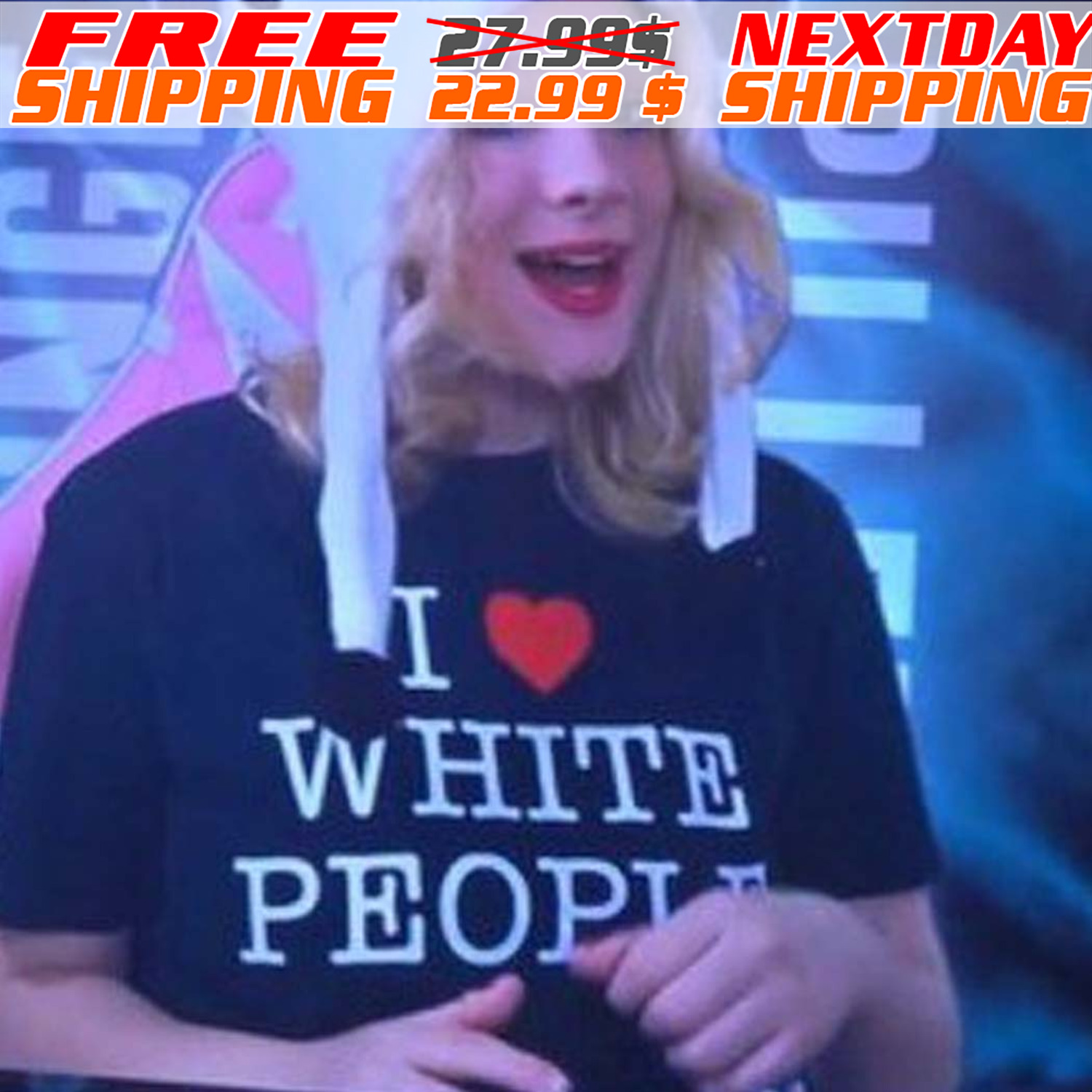 I Love White People Shirt
