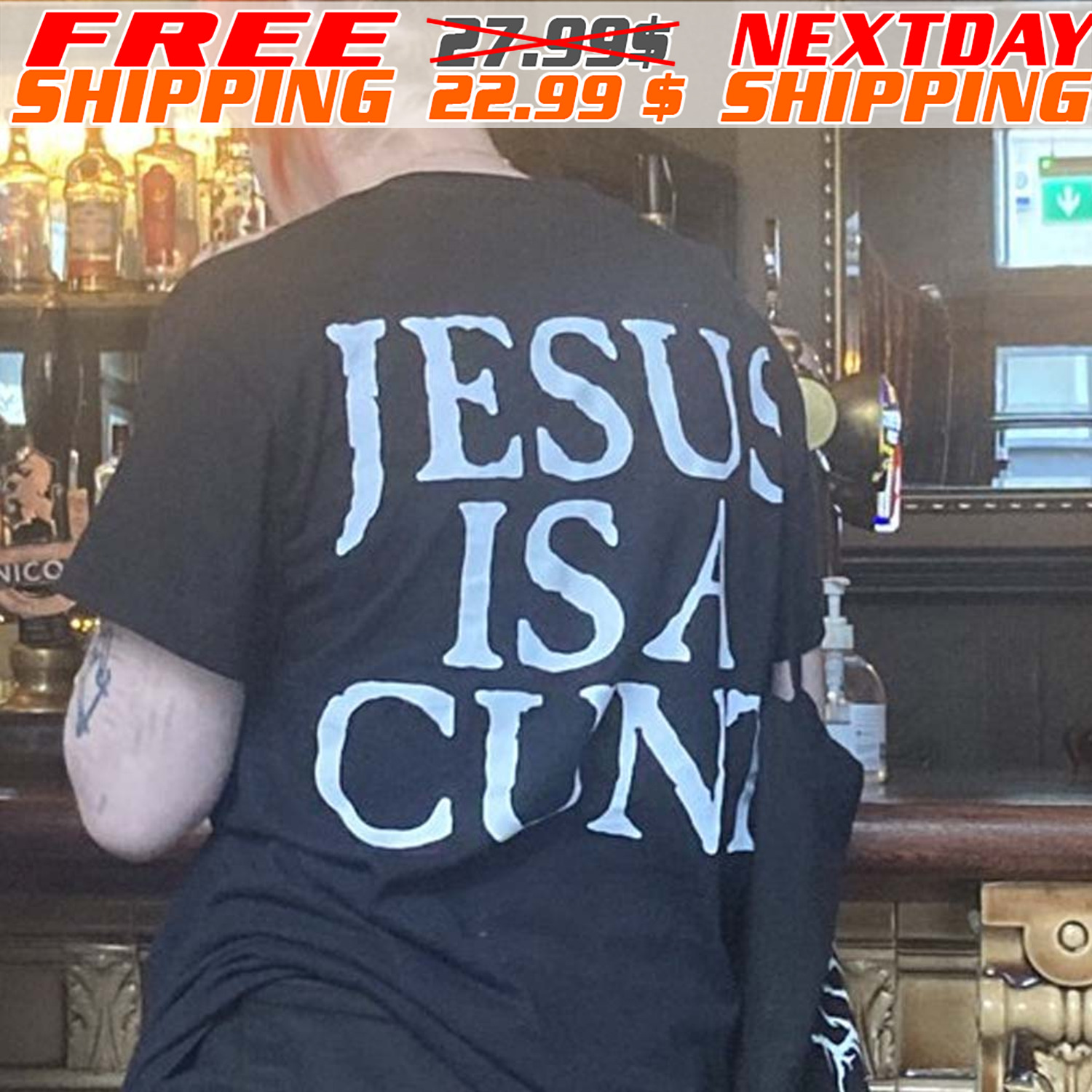 Jesus Is A Cunt Shirt