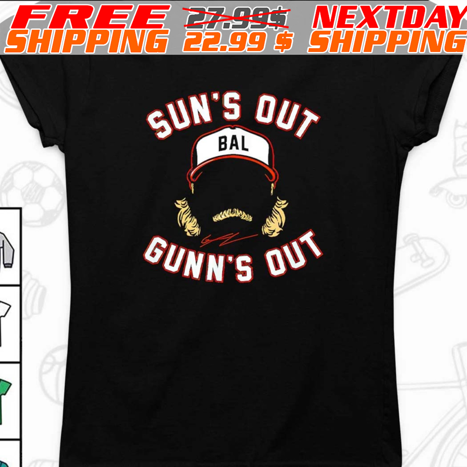 Gunnar Henderson Sun’s Out Gunn’s Out Shirt