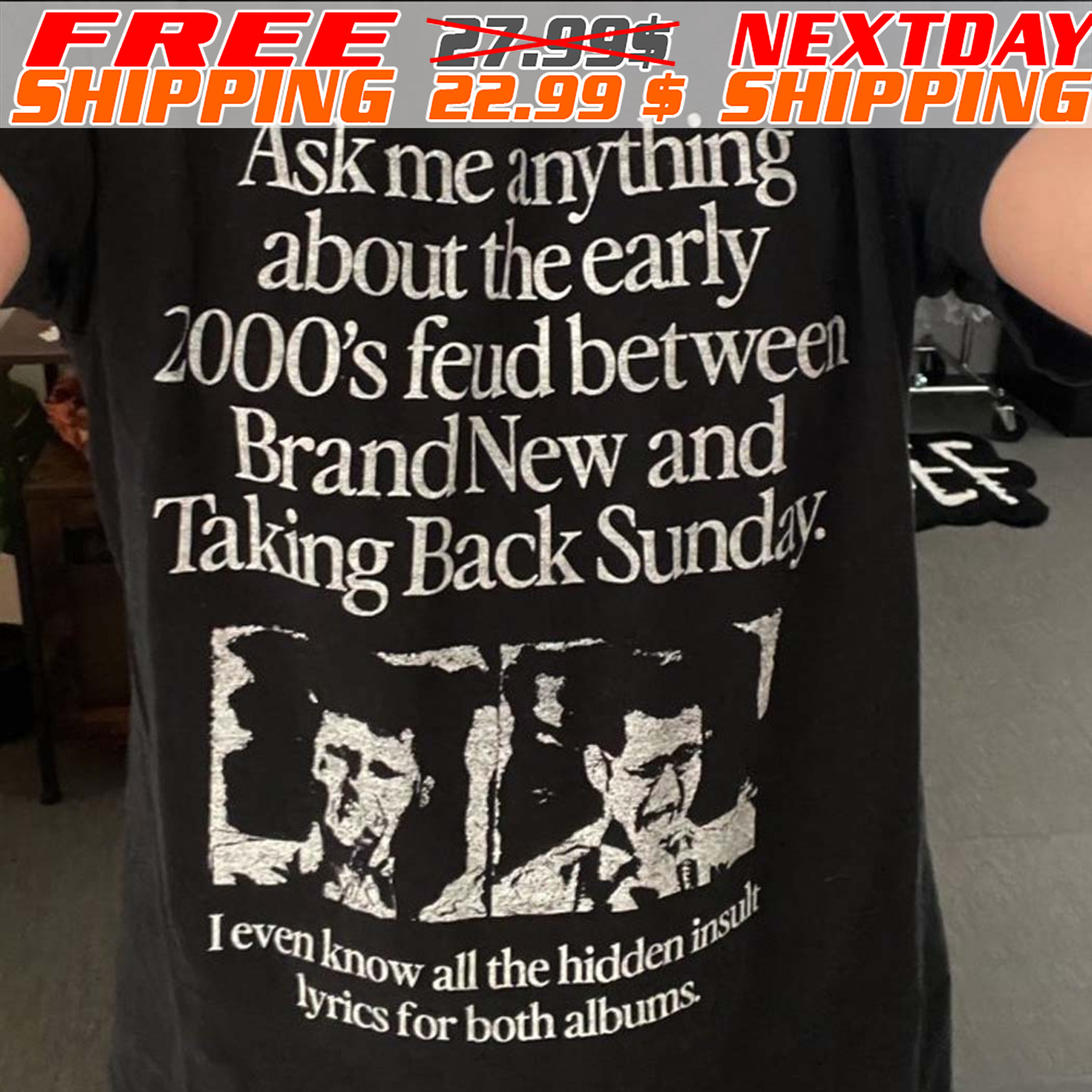 Ask Me Anything About The Feud Between Brand New & Taking Back Sunday Shirt