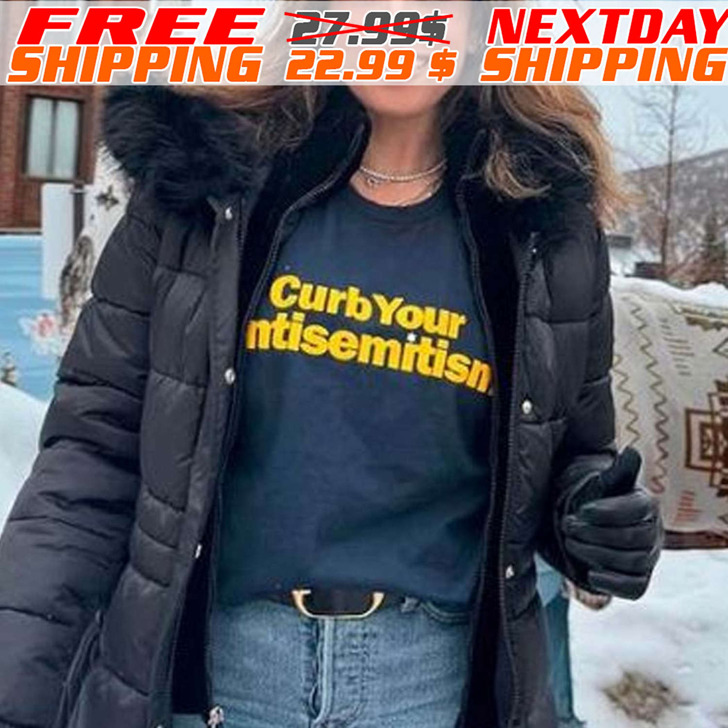 Curb Your Antisemitism Shirt