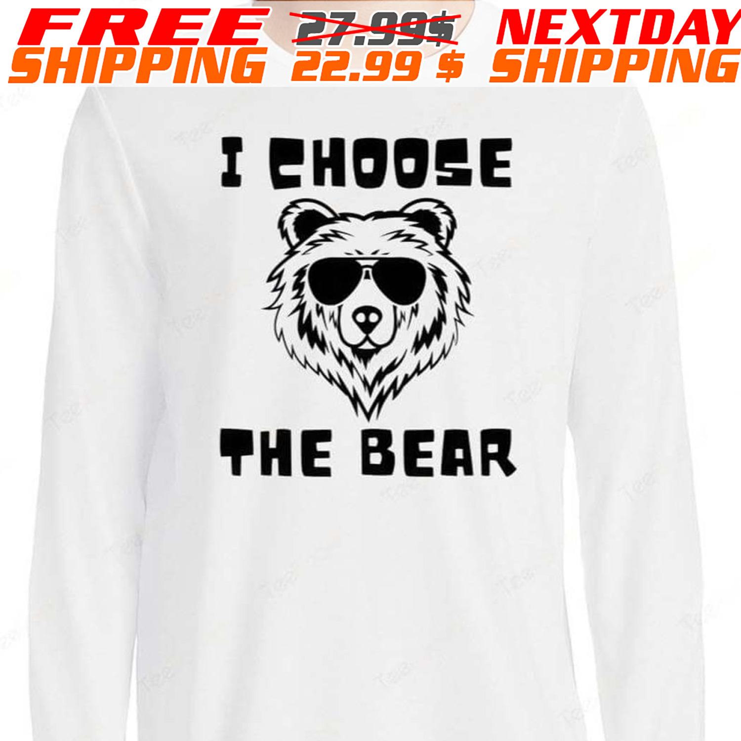 I Choose The Bear Shirt