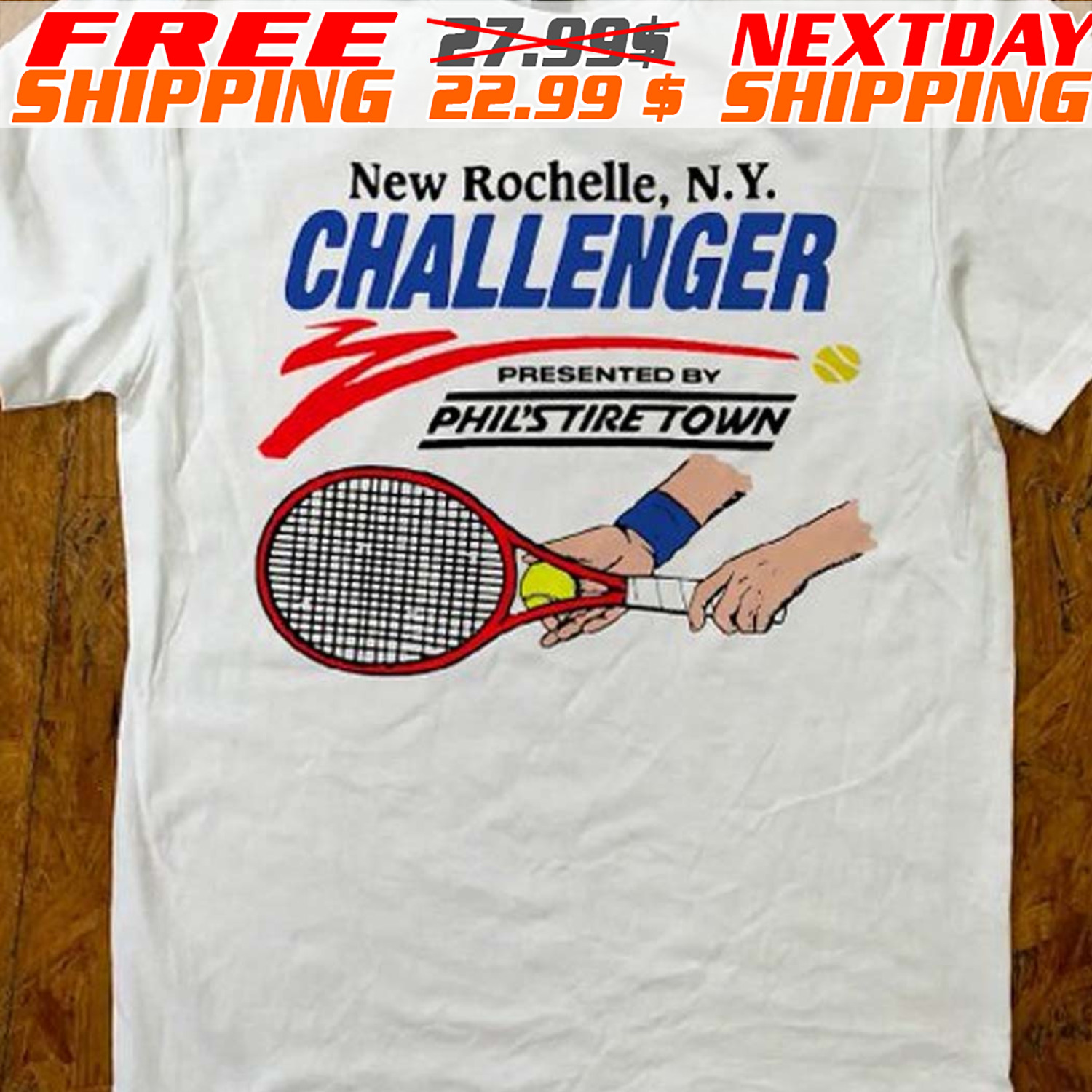 New Rochelle, N.Y. Challenger Presented By Phil’stiretown Shirt New Rochelle, N.Y. Challenger Presented By Phil’stiretown Shirt