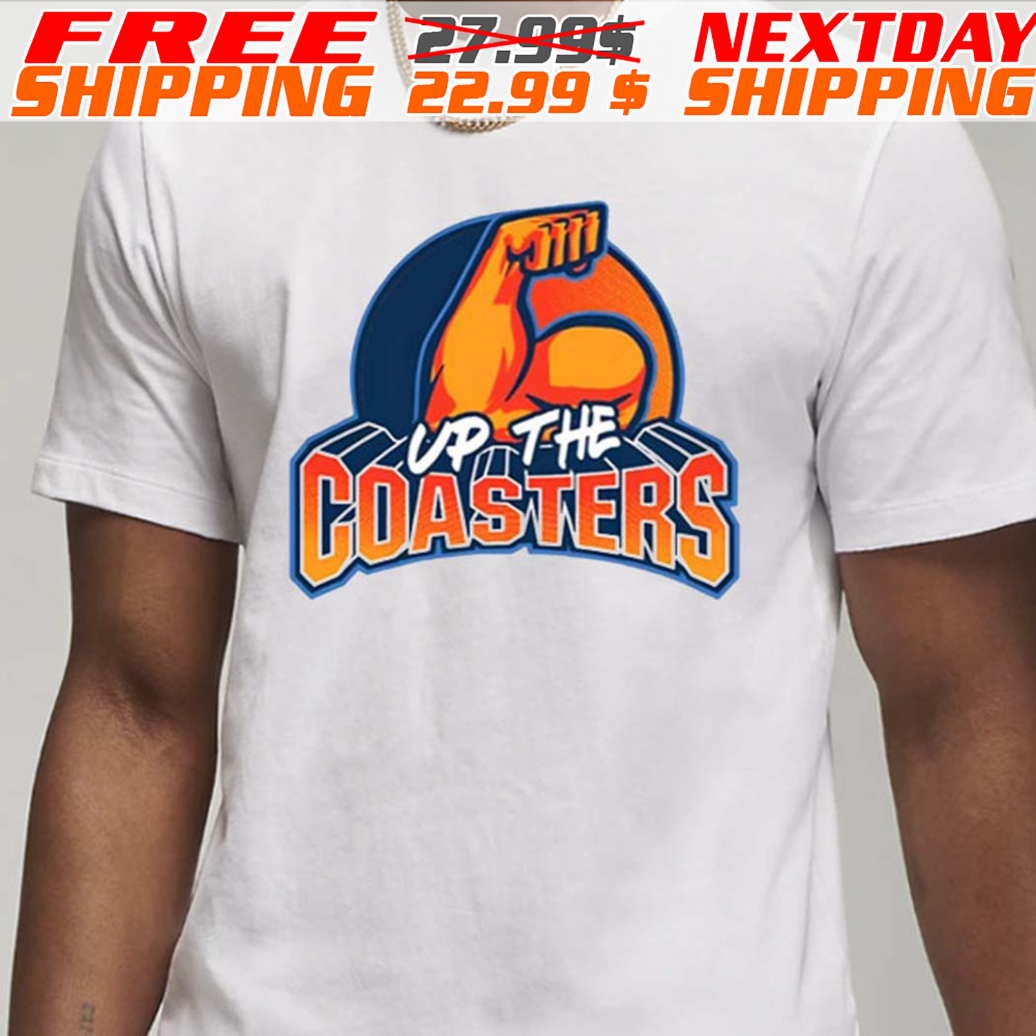 Backchatstudios Up The Coasters Shirt