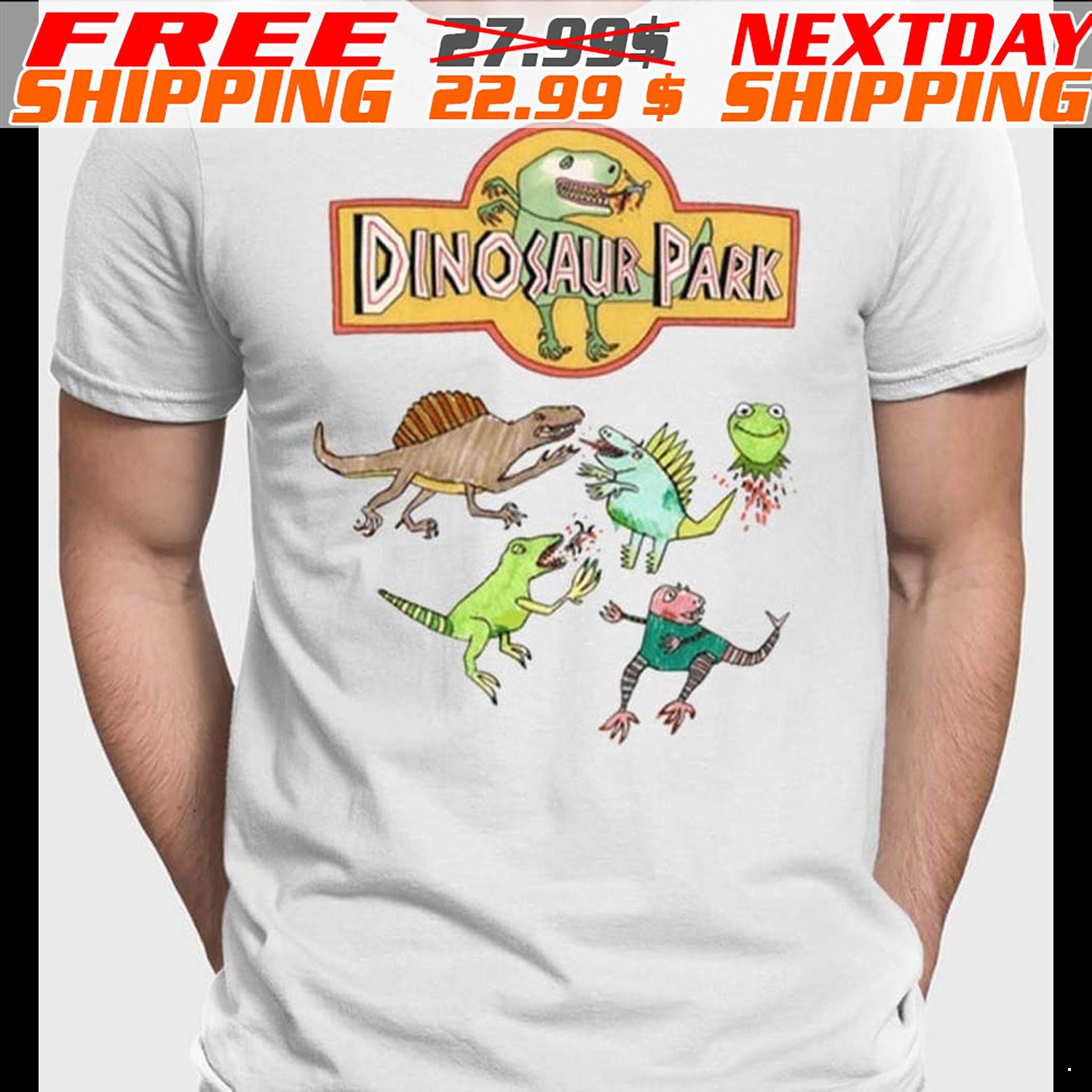 David Farrier Webworm Dinosaur Park Shirt