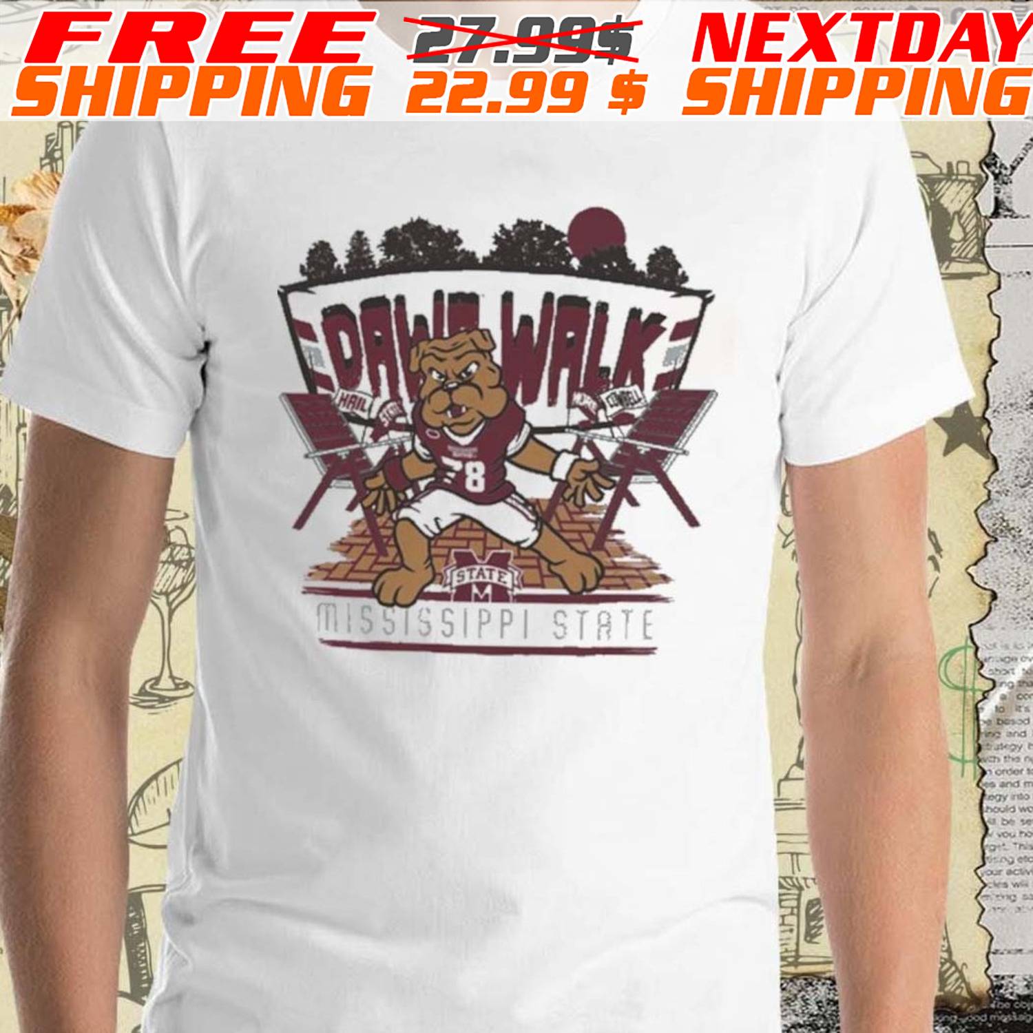 Mississippi State Bulldogs Hyperlocal Shirt