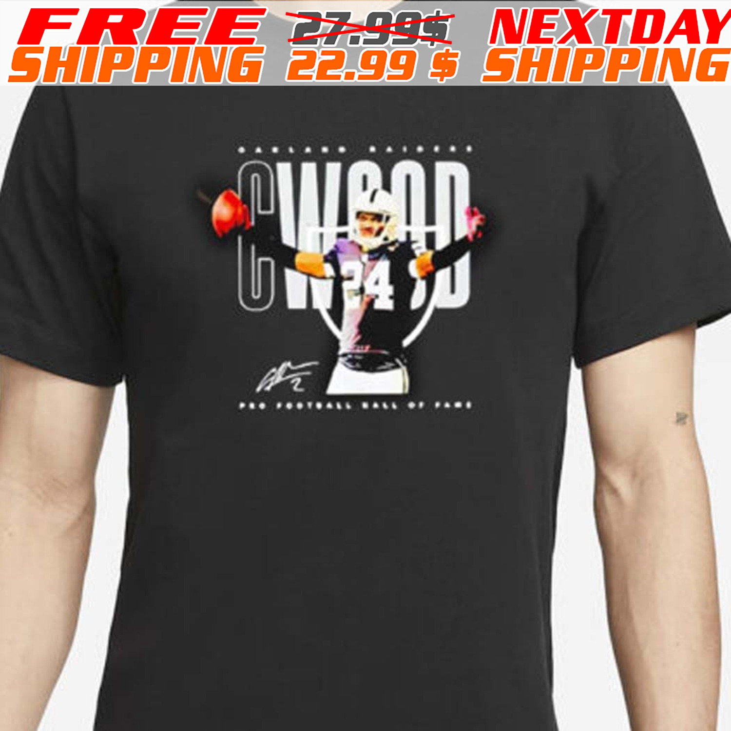 Charles Woodson Pro Football Hall Of Fame Shirt