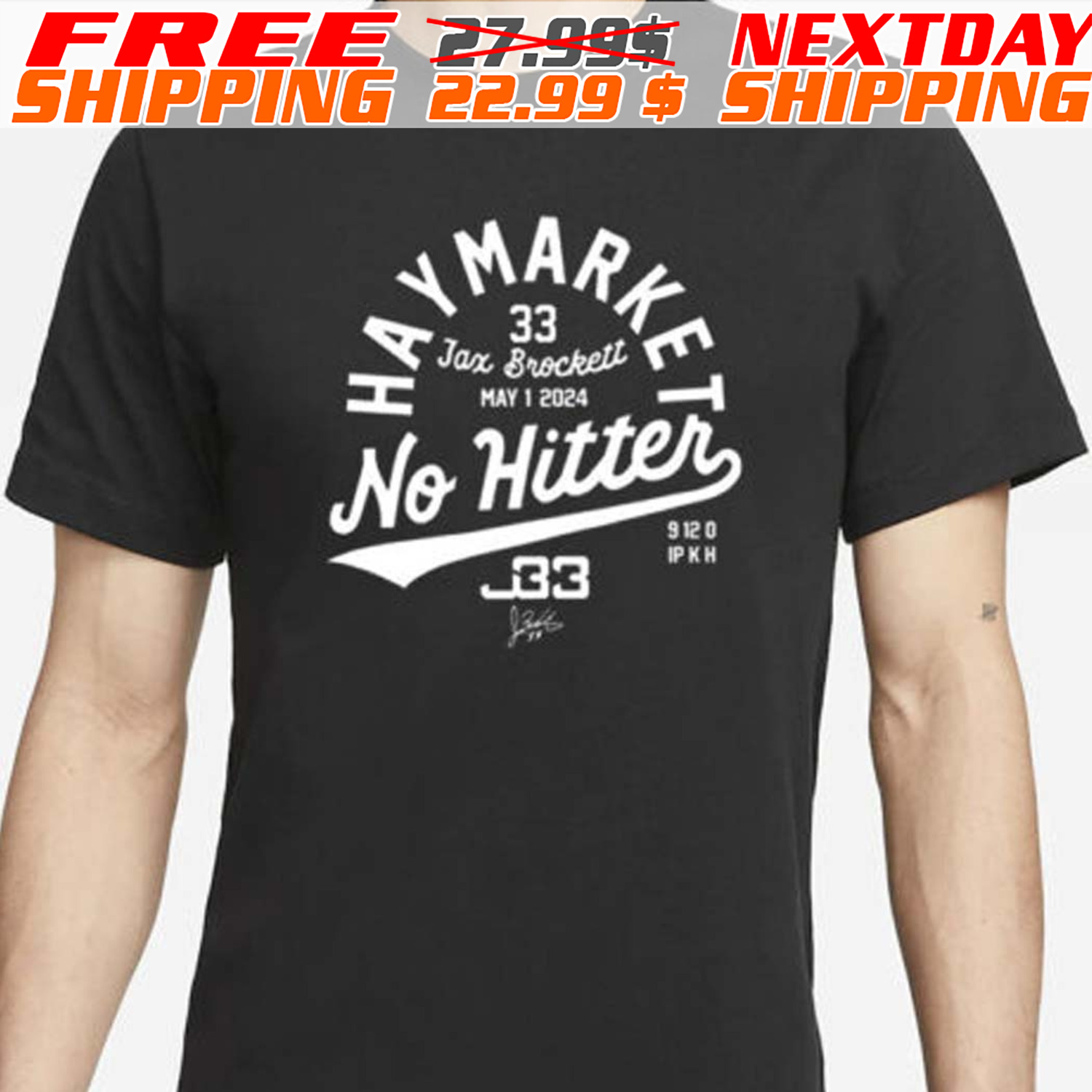 Haymarket No Hitter Shirt