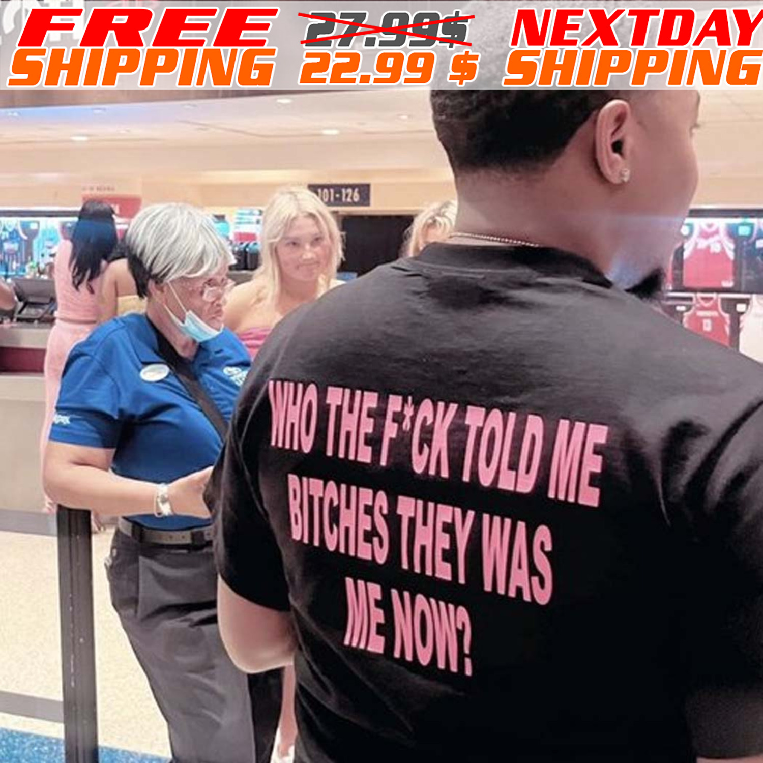 Who The F*ck Told Me Bitches They Was Me Now Shirt