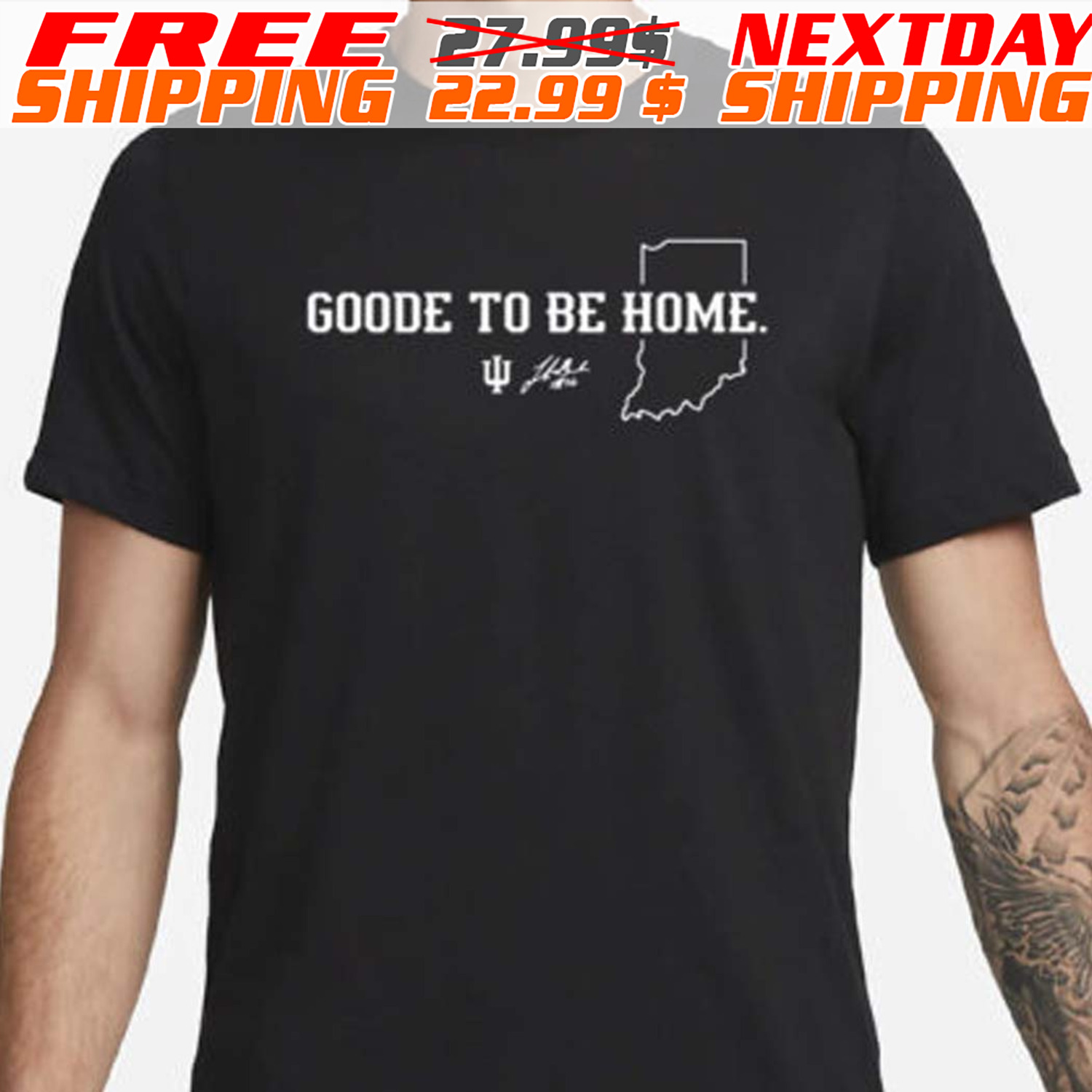 Lukegoode10 Luke Goode To Be Home Shirt
