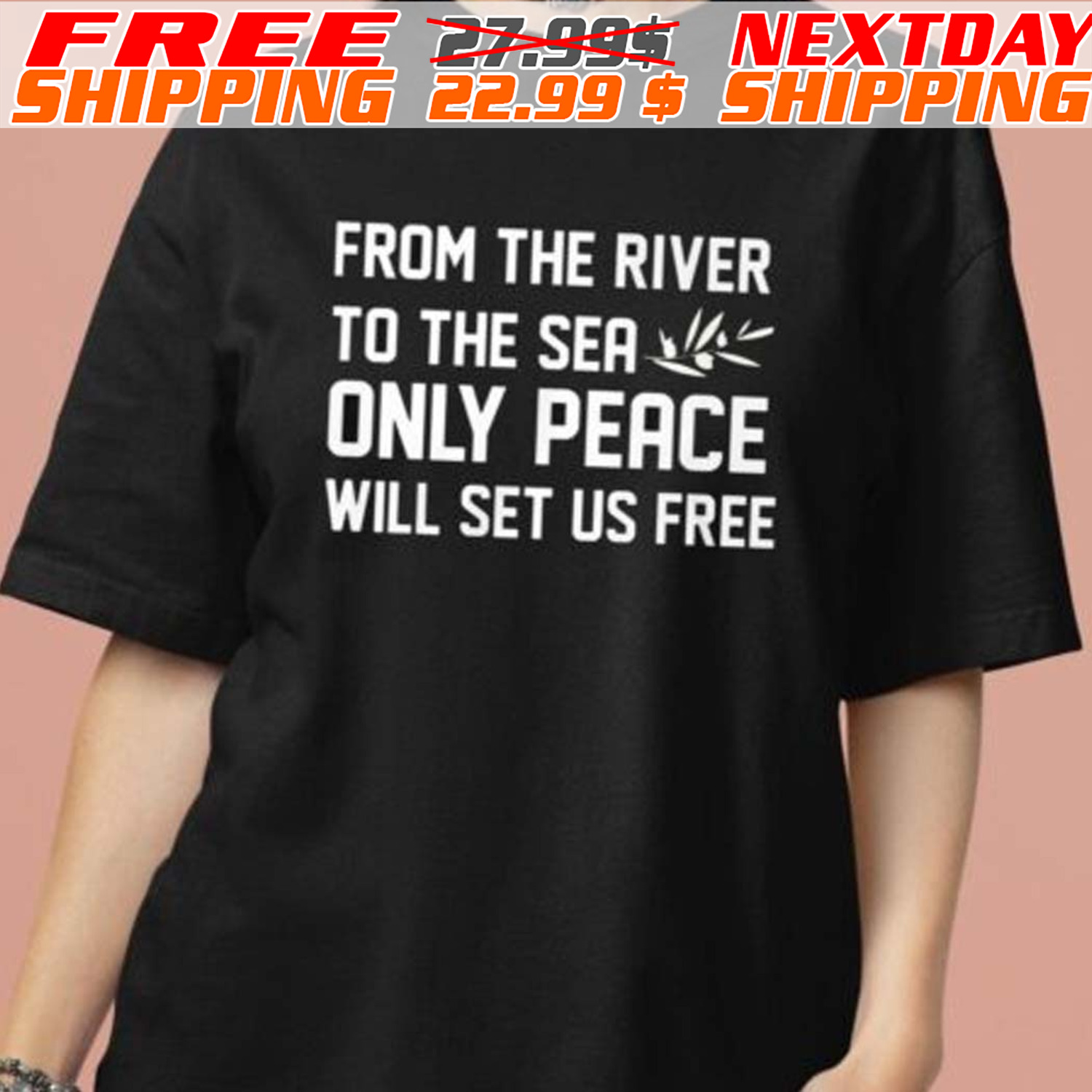 Ahmed Fouad Alkhatib From The River To The Sea Only Peace Will Set Us Free Shirt