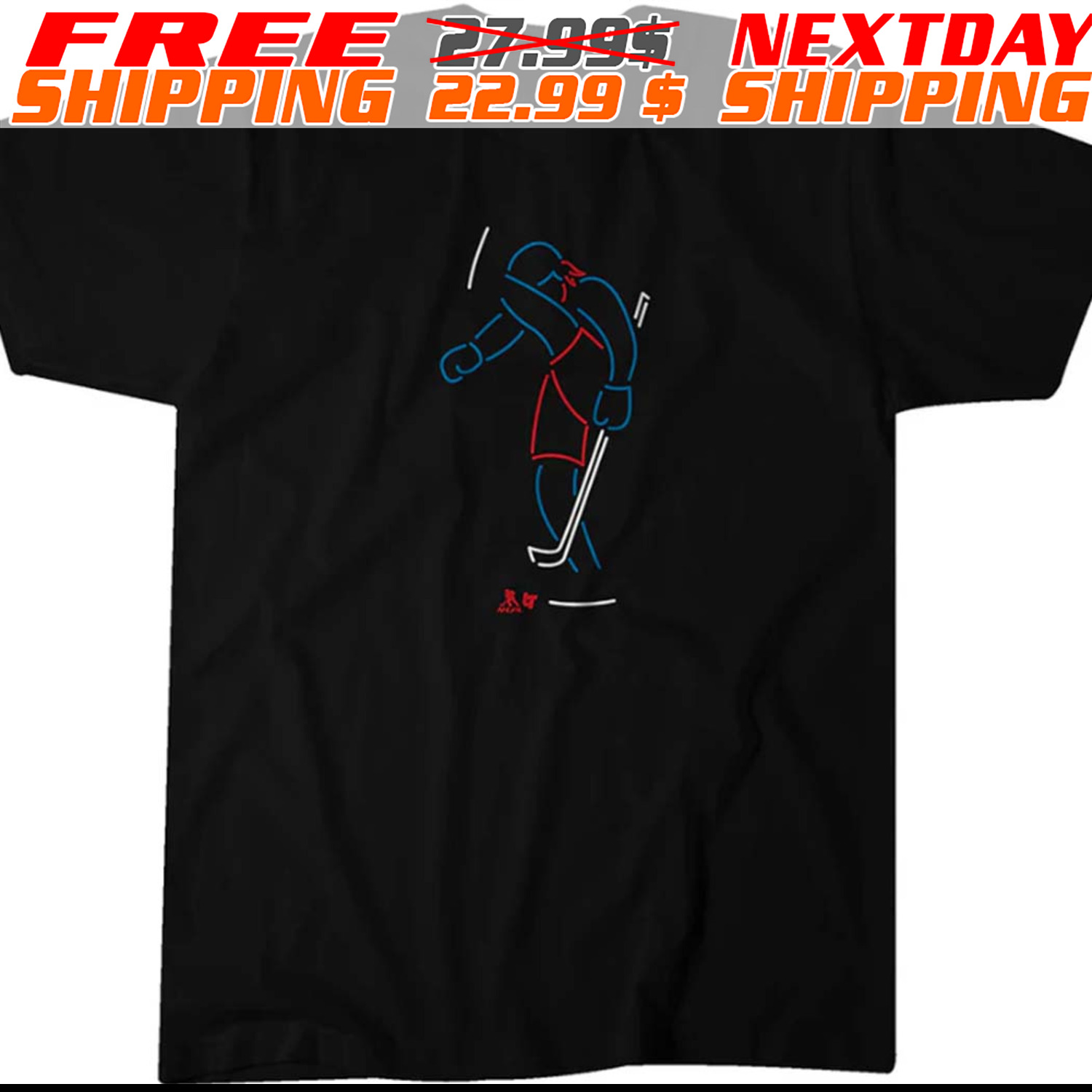 Artemi Panarin Neon Goal Celebration Shirt