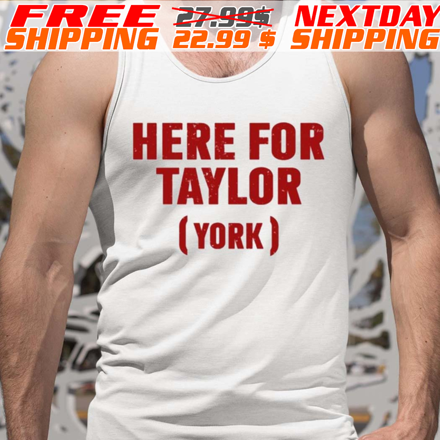 Here For Taylor York Shirt