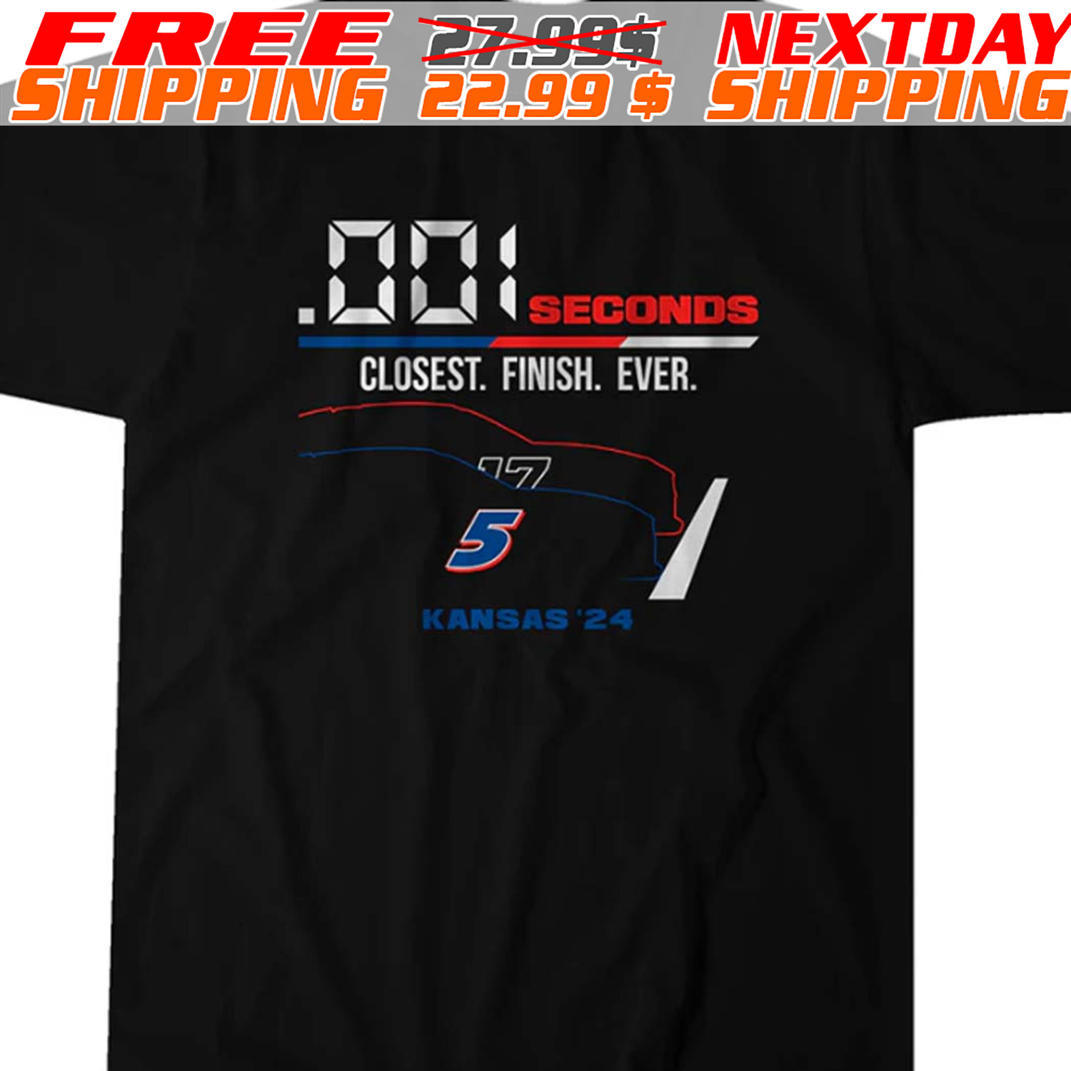 Kyle Larson 001 Seconds Shirt