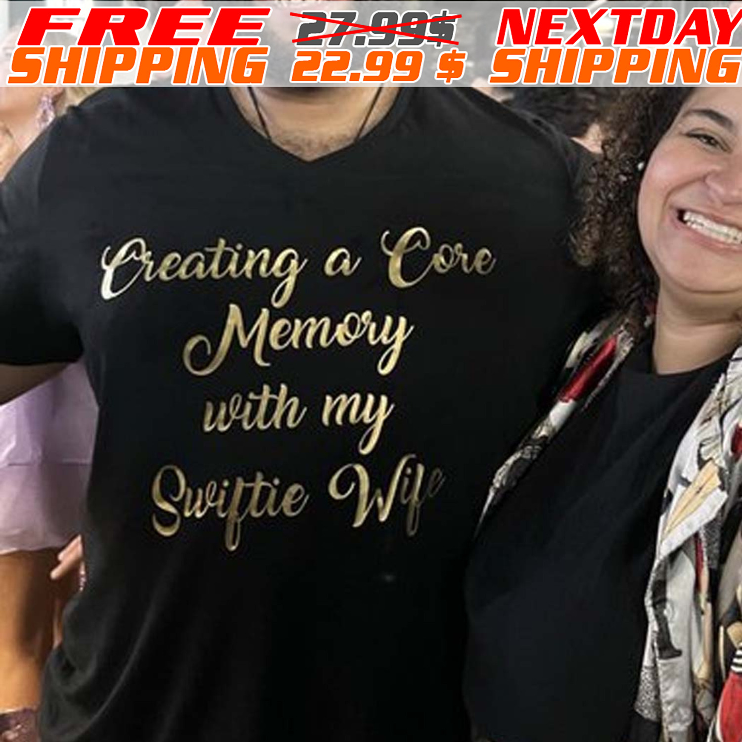 Creating A Core Memory With My Swiftio Wife Shirt