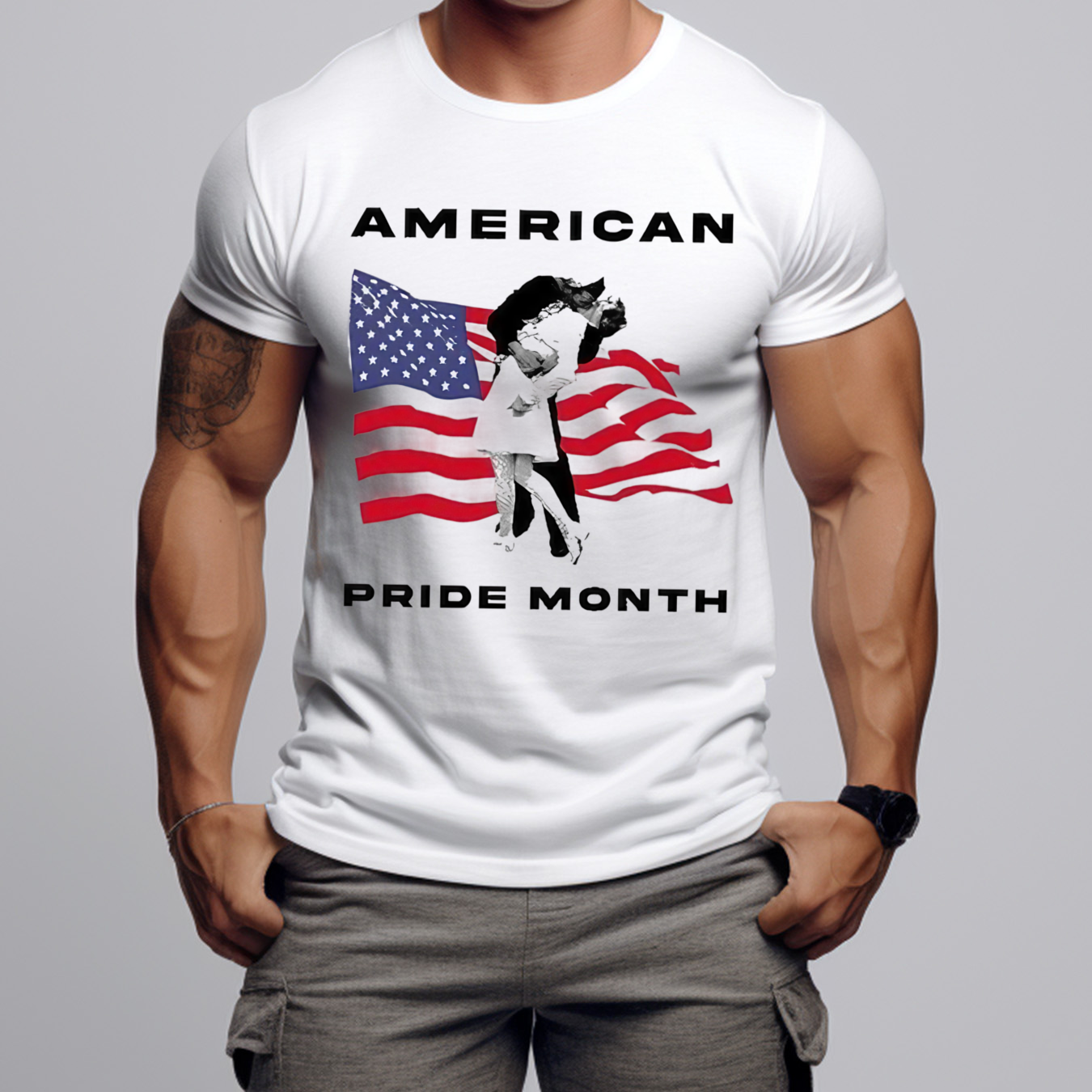 Sean Strickland 2024 American Pride Month Shirt