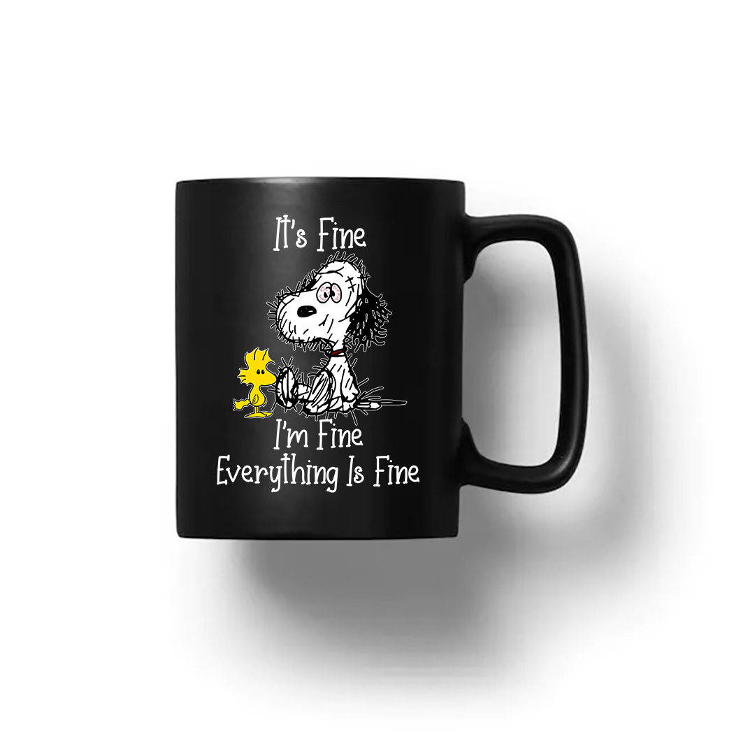 Snoopy And Woodstock It's Fine I'm FIne Everything Is Fine shirt 11 Snoopy And Woodstock It's Fine I'm FIne Everything Is Fine shirt 4 Picturestees Customized Gifts