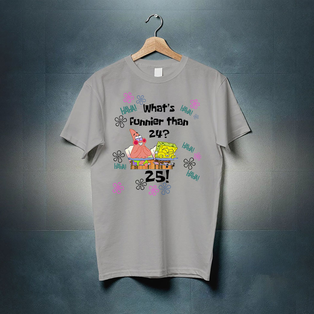 Secret What’s Funnier Than 24 25 Spongebob Retro Vintage shirt 9 Secret What’s Funnier Than 24 25 Spongebob Retro Vintage shirt 2 Picturestees Customized Gifts