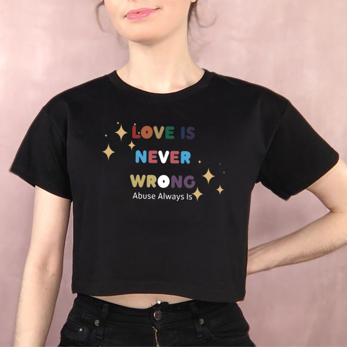 Love Is Never Wrong Abuse Always Is Shirt