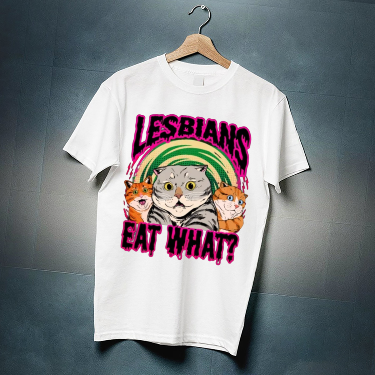Cat Lesbians Eat What Shirt