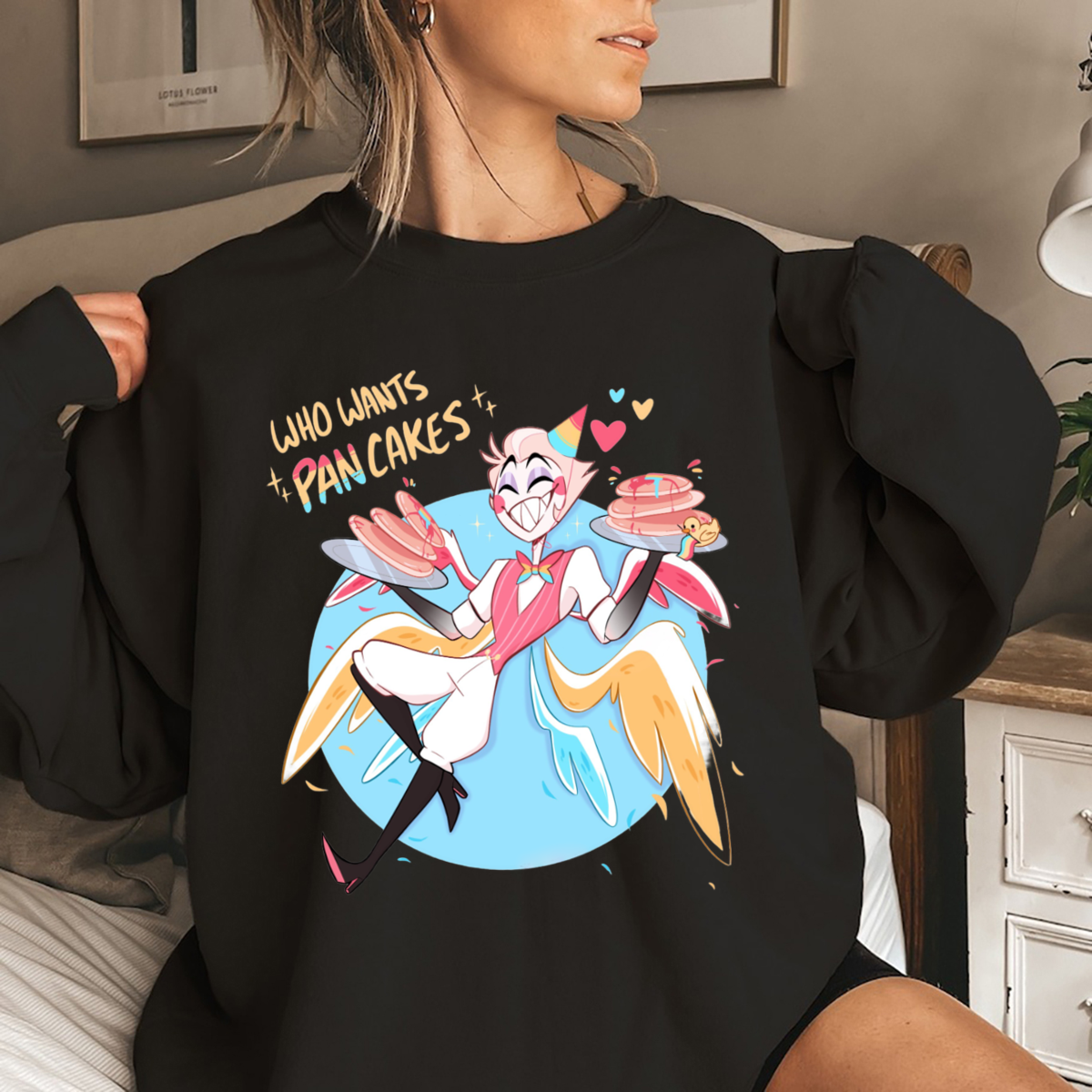 Hazbin Hotel Lucifer Who Wants Pancakes Shirt
