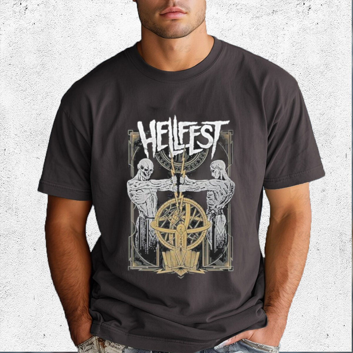 Hellfest Divine Thunder Homme 2024 Shirt Hellfest Divine Thunder Homme 2024 Shirt