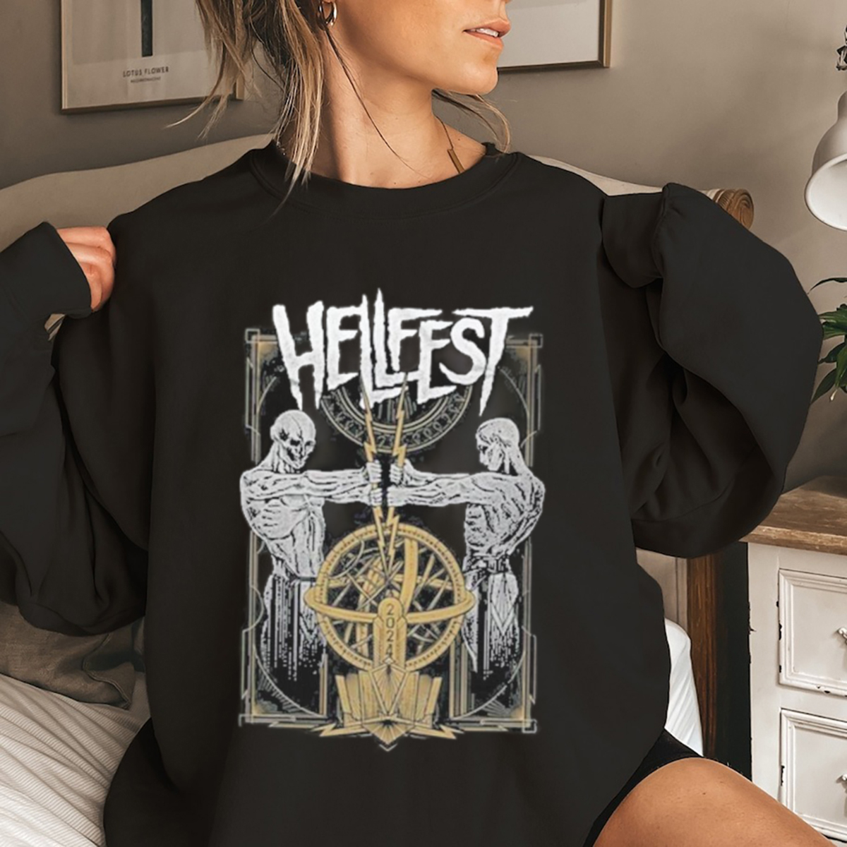 Hellfest Divine Thunder Homme 2024 Shirt Hellfest Divine Thunder Homme 2024 Shirt