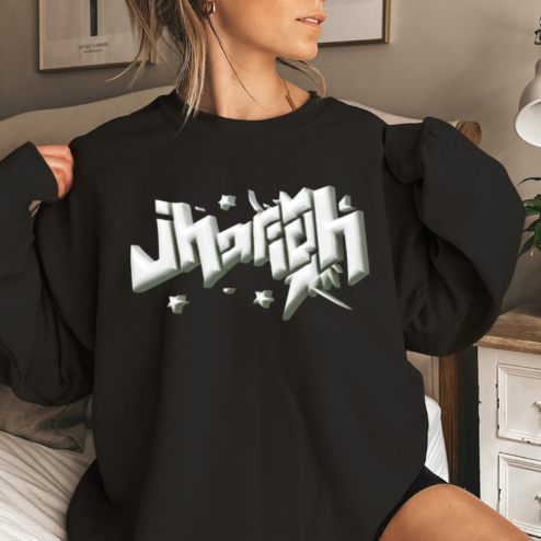 Jhariah Clare 3D Logo Tee