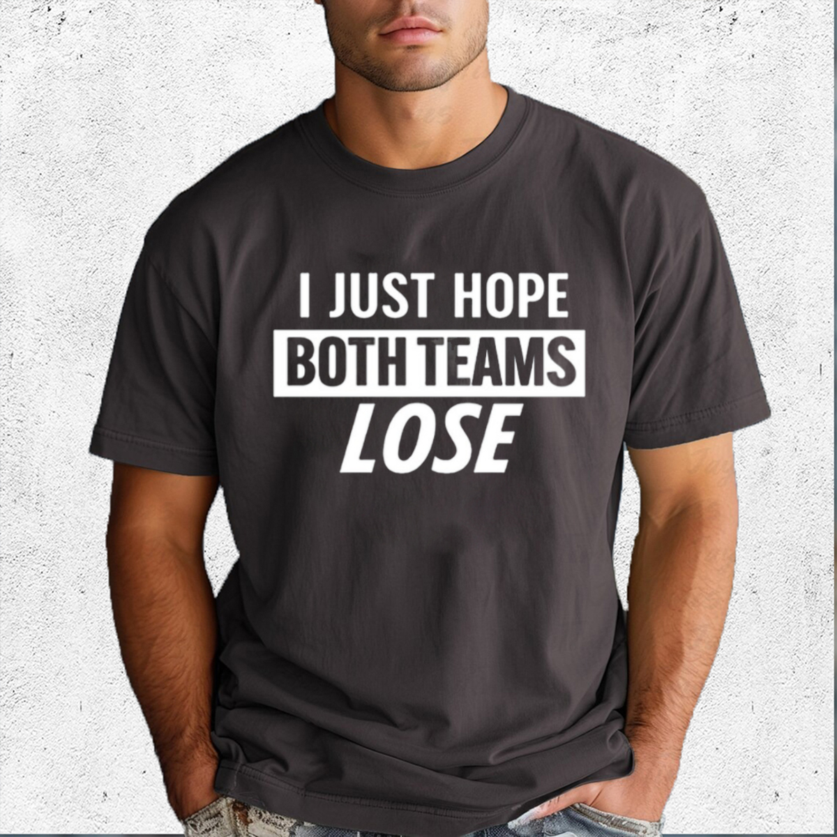 Notlyssa I Just Hope Both Teams Lose Shirt