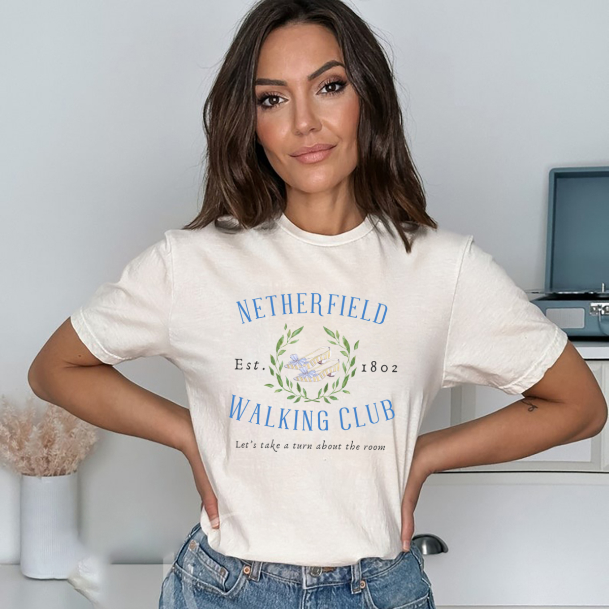 Netherfield Walking Club Est 1802 Shirt