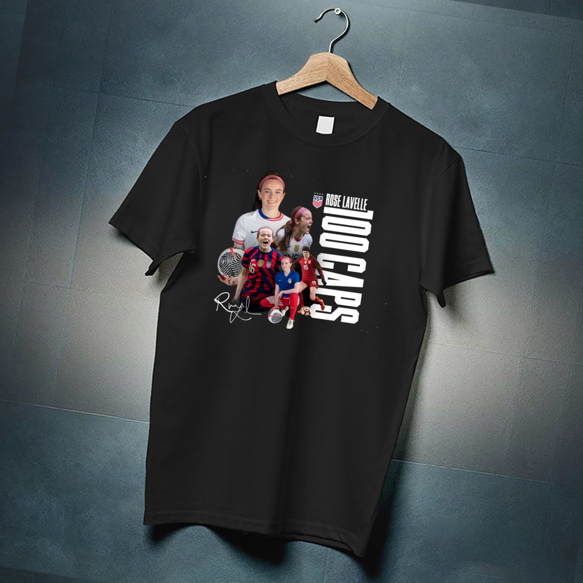 Rose Lavelle 100 Caps Shirt