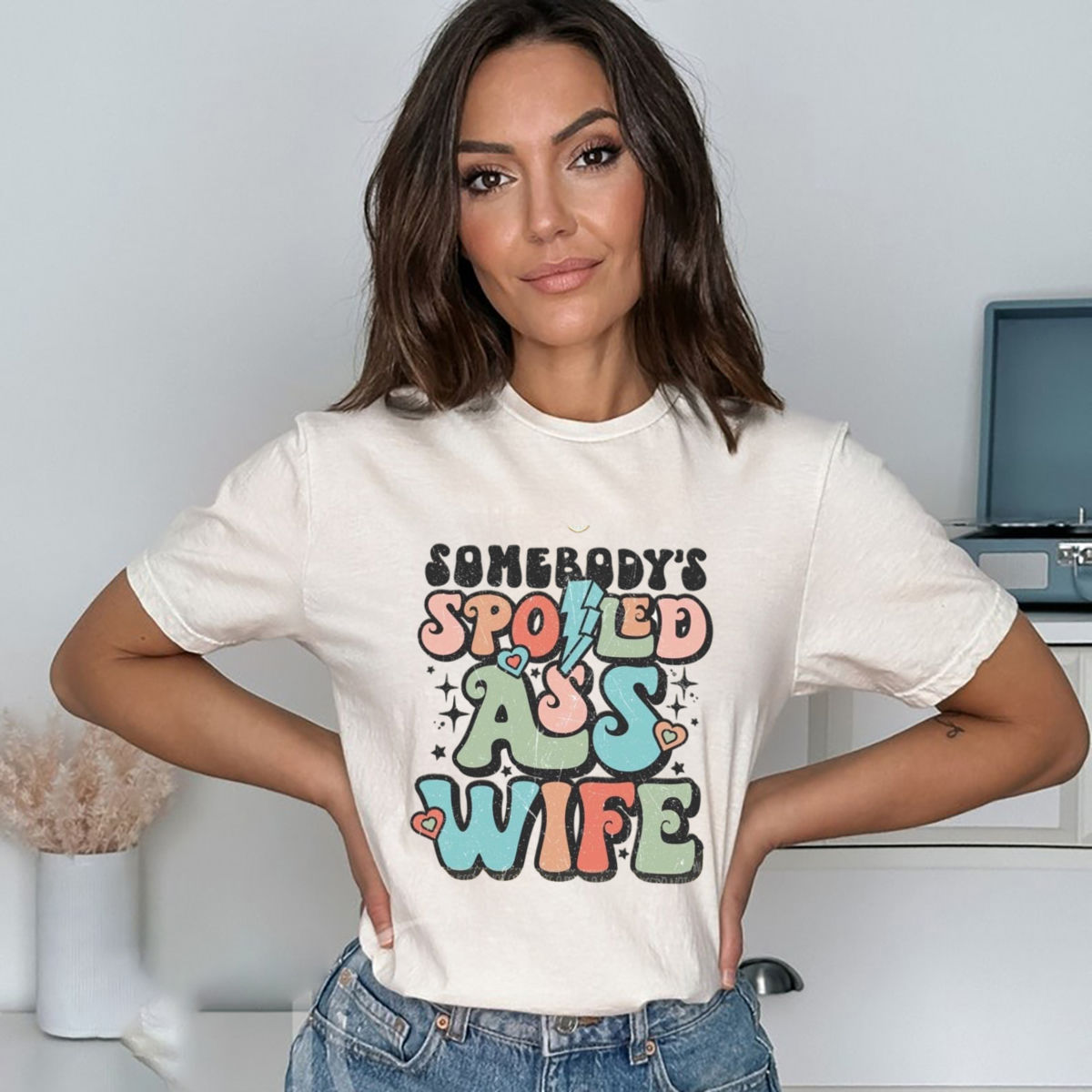 Somebody Spoiled Ass Wife 2024 Shirt