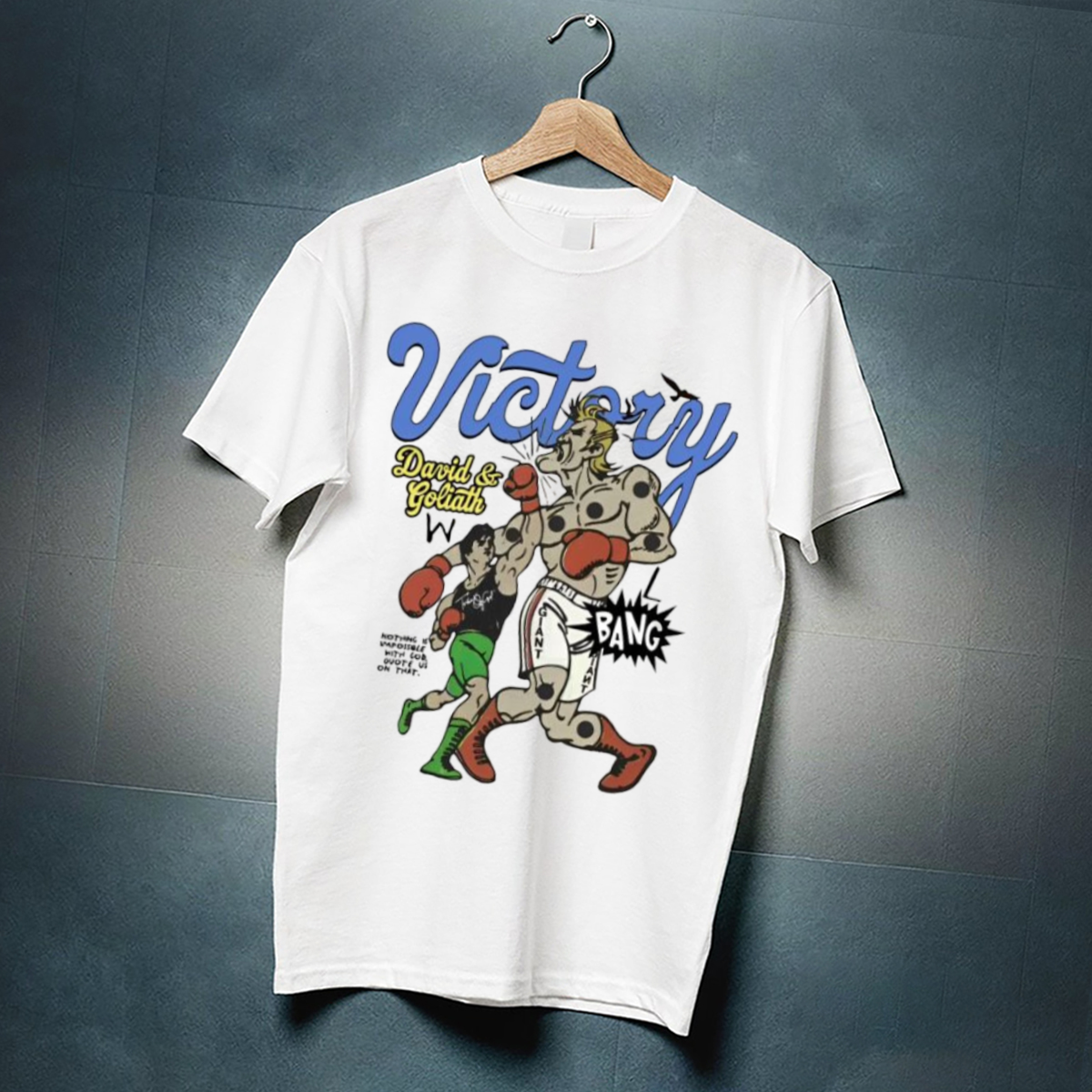 Tribeofgod Store Victory David And Goliath Shirt