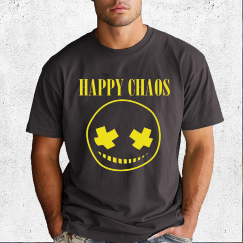 Happy Chaos Smiley Shirt