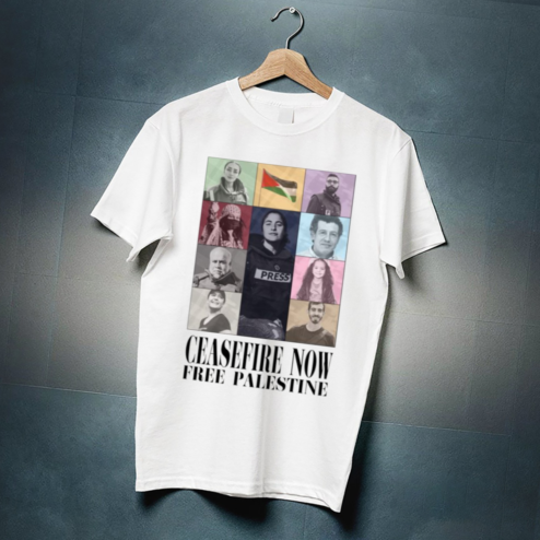 Ceasefire Now Free Palestine Shirt