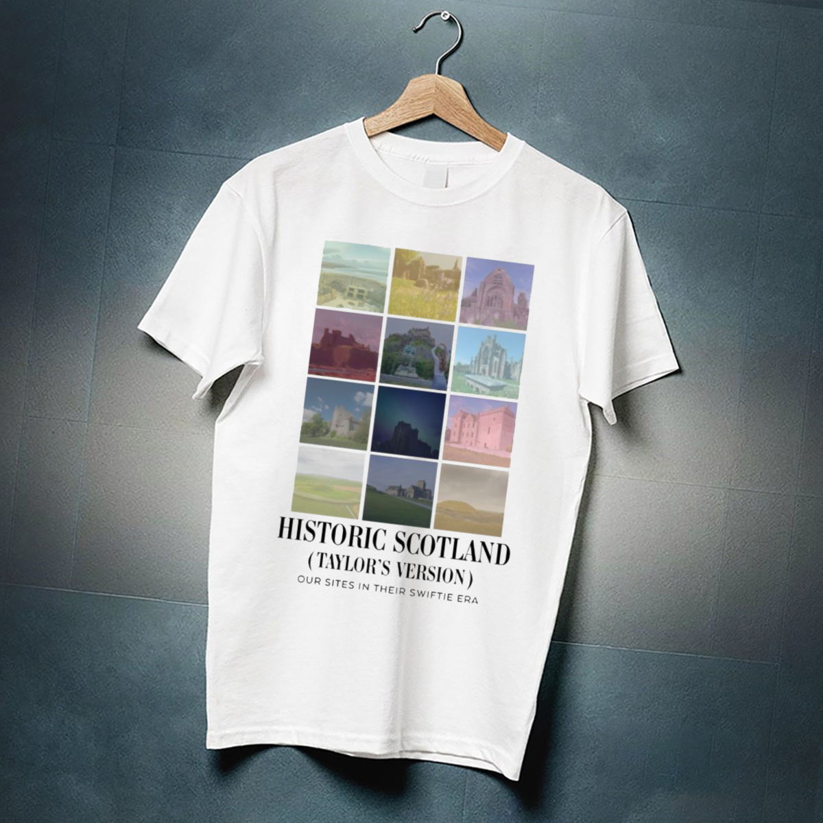 Historic Scotland Taylors Version Our Sites In Their Swiftie Era Shirt