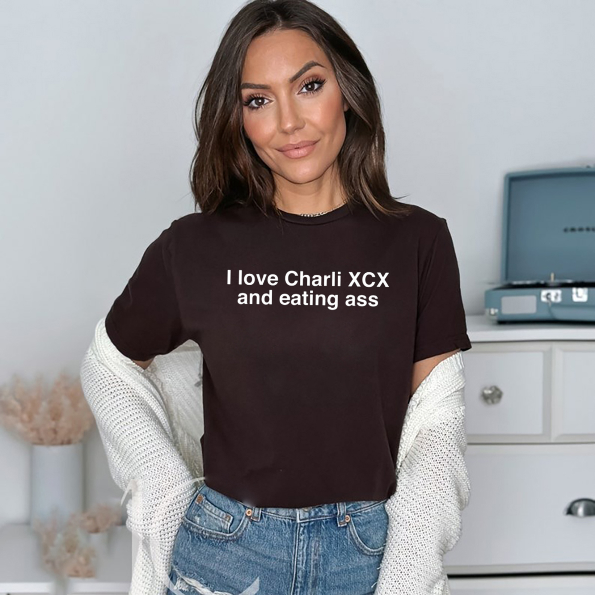 I Love Charli Xcx And Eating Ass Shirt - Picturestees Clothing LLC