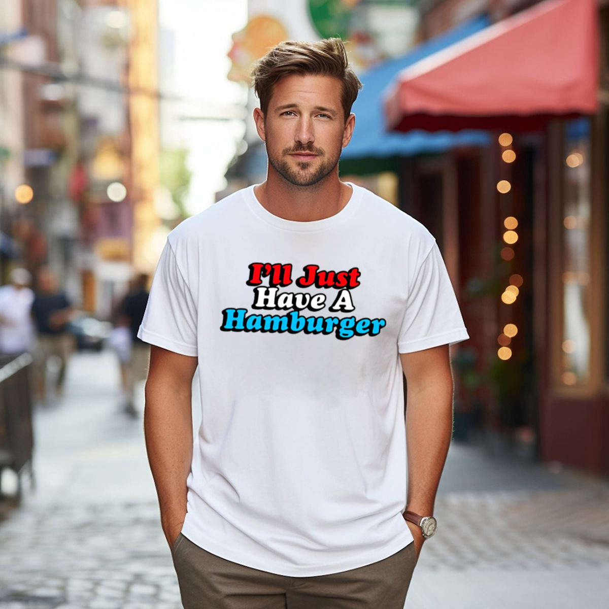 I Will Just Have A Hamburger Shirt
