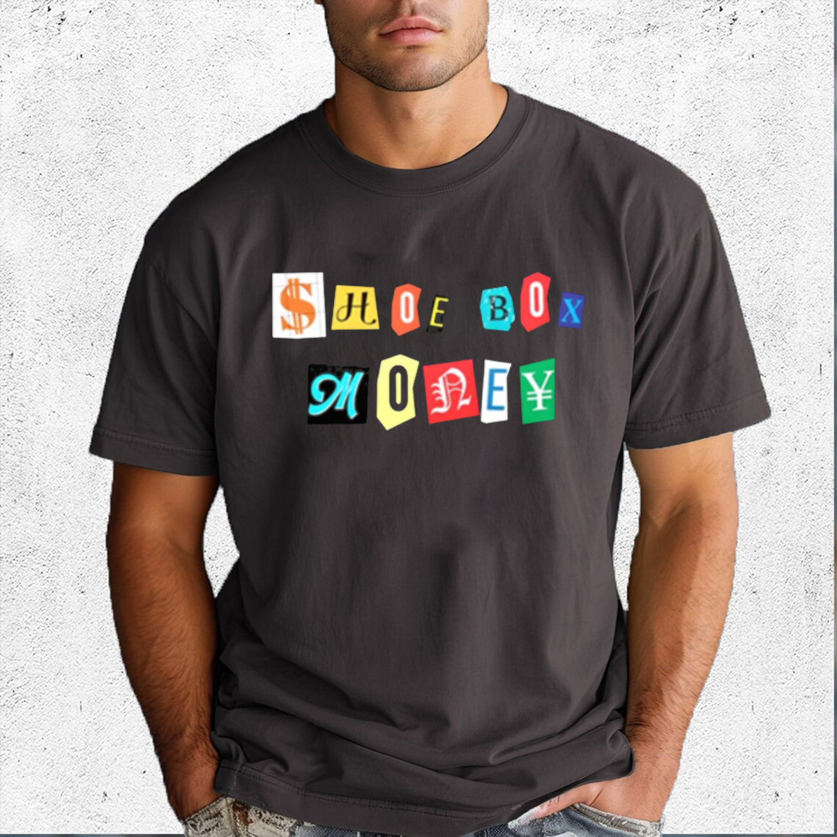 Channing Crowder Wearing Shoe Box Money Shirt
