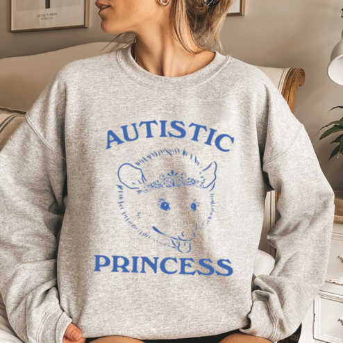 Slippywild Store Autistic Princess Shirt