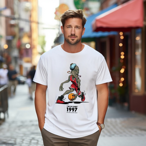 Michael Jordan The Flu Game 1997 The Illest Of The Illest Shirt