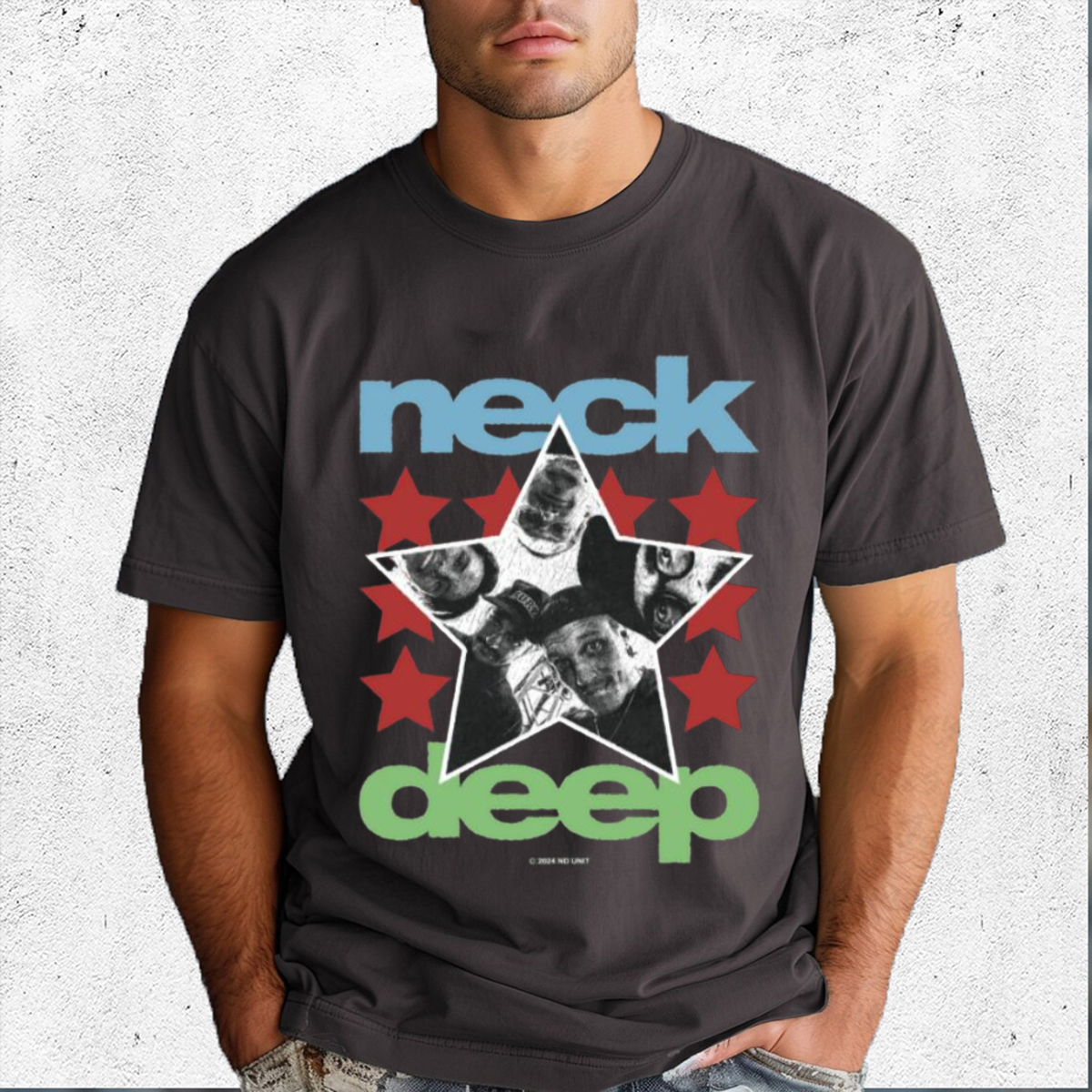 Neck Deep Star Portrait Shirt