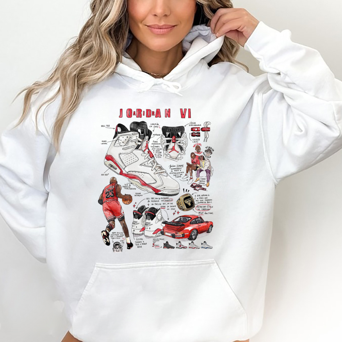 The Air Jordan 6 Shirt The Air Jordan 6 Shirt